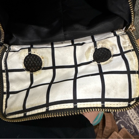 JEMMA Birdie 43 Black Duffle Gym Bag Tote Diaper Baby Bag Makeup Bag - Picture 11 of 16